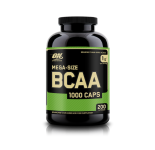 Optimum Nutrition Mega Size BCAA Amino Acids - 400 Capsules